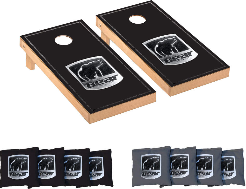 Bear Archery Shield Logo Cornhole Boards