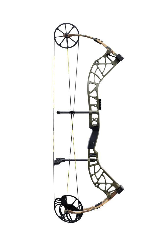 Bear Archery Adapt 2 single cam compound bow in color Throwback Green.