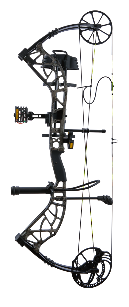 Bear Adapt 2 RTH hunting bow with Trophy Ridge Ready-to-Hunt package.