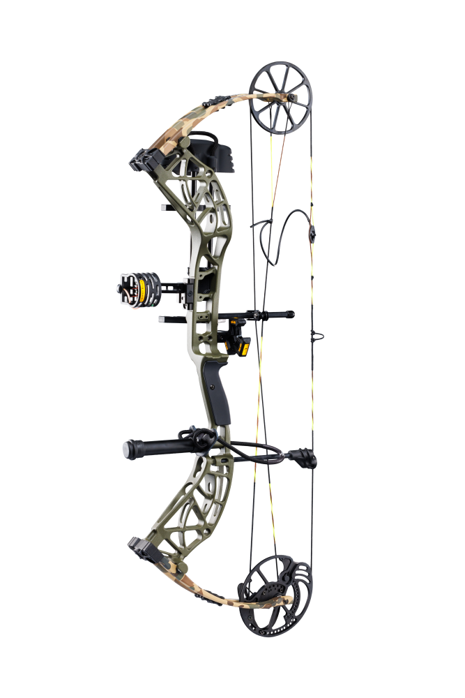 Bear Adapt 2 RTH single cam compound bow in color Throwback Green.