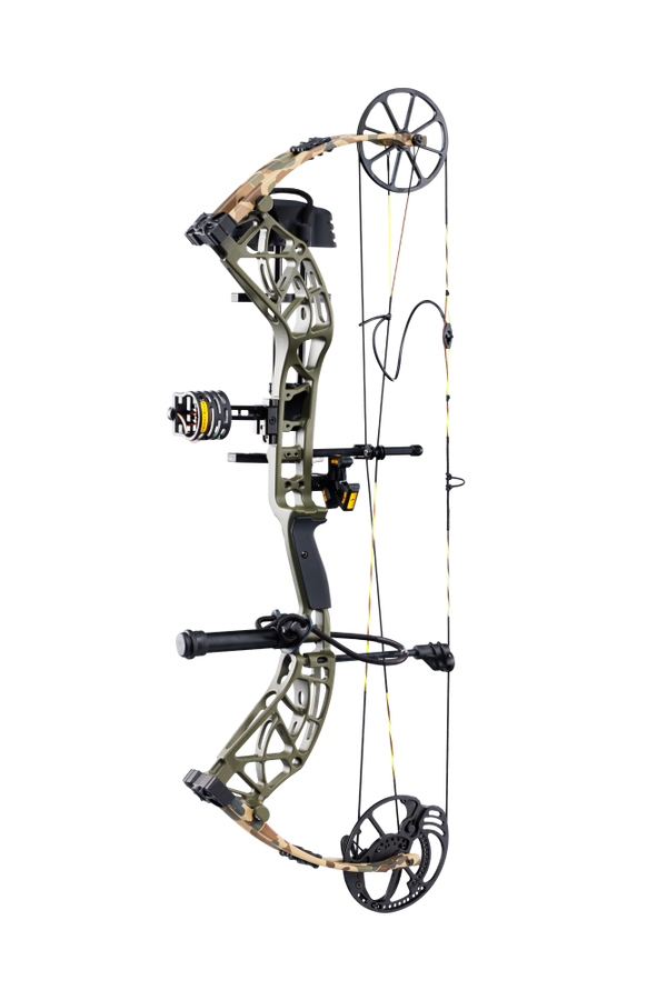 Bear Adapt 2 RTH single cam compound bow in color Throwback Green.