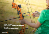 Bear Archery Brave Youth Bow Includes Whisker Biscuit, Arrows, Armguard, and Arrow Quiver Recommended for Ages 8 and Up – Black_7