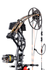 Includes V-Biscuit rest, premium 4 pin sight, 5 Spot arrow quiver, stabilizer, Radical peep sight, and wrist sling_6