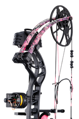 Includes V-Biscuit rest, premium 4 pin sight, 5 Spot arrow quiver, stabilizer, Radical peep sight, and wrist sling_6