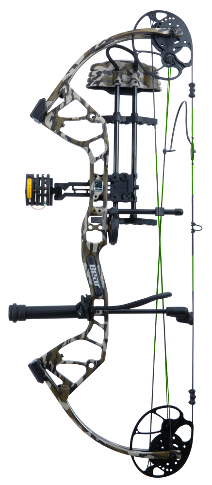 The Bear Archery Gamekeeper bow delivers exceptional shots with a 75% let off.