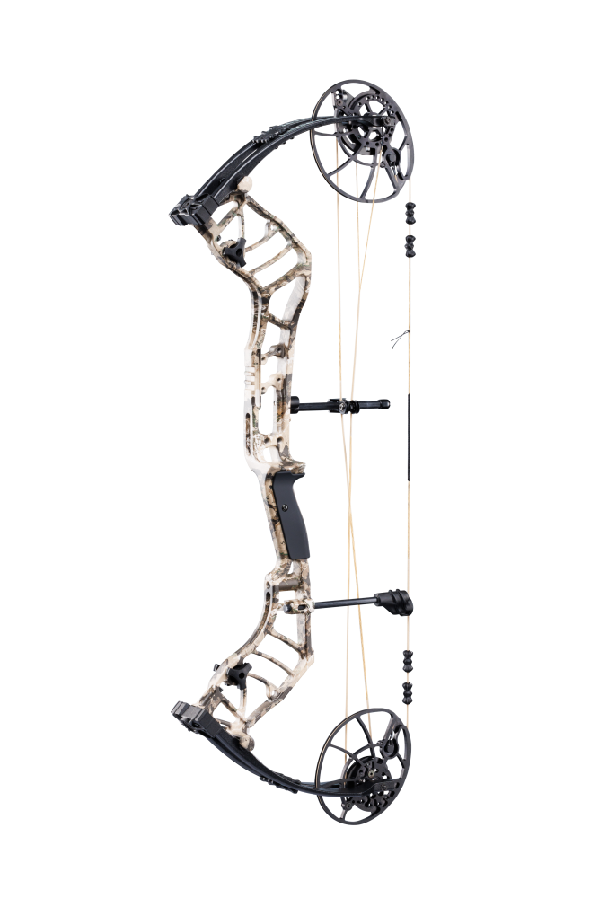 The Bear Archery Legend 30 compound bow for hunting delivers exceptional adjustability with draw lengths and an 85% let off.