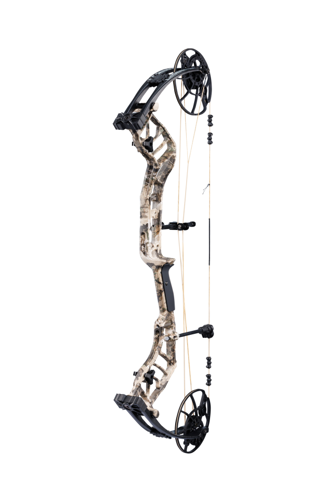 The Bear Archery Legend 30 compound bow is adjustable from 15 to 70 lbs, ensuring a customizable fit for all shooters.