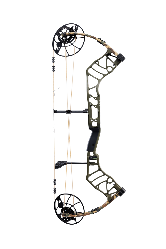 The Bear Archery Legend 30 compound bow for hunting delivers exceptional adjustability with draw lengths and an 85% let off.