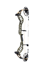 Bear Archery Legend 30 compound bow boasts a 30" ATA and forgiving 6.37" brace height.