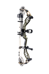 The Bear Archery Legend hunting compound bow delivers exceptional adjustability with draw lengths and an 85% let off.