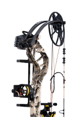 Includes IMS® V-Biscuit rest, Picatinny-mounted Fatal 4 sight, 5 Spot arrow quiver, Snubnose stabilizer, Radical peep sight, and wrist sling_5