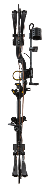 Includes IMS® V-Biscuit rest, Picatinny-mounted Fatal 4 sight, 5 Spot arrow quiver, Snubnose stabilizer, Radical peep sight, and wrist sling_5