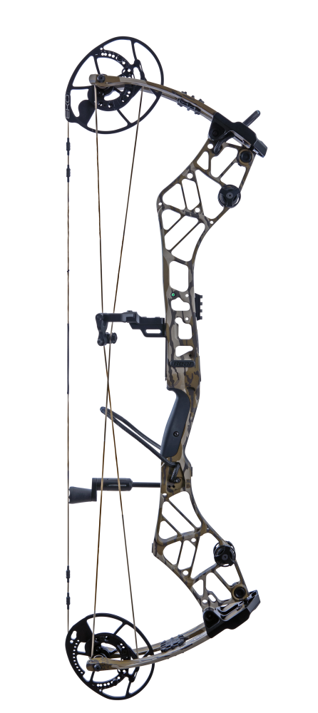 The Bear Archery Persist 33 compound bow delivers exceptional adjustability with let-off options of 75%, 80%, 85%, or 90% let-off.