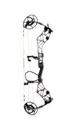 Bear Archery Persist 33 compound bow in color Stone boasts a 33" axel-to-axel.