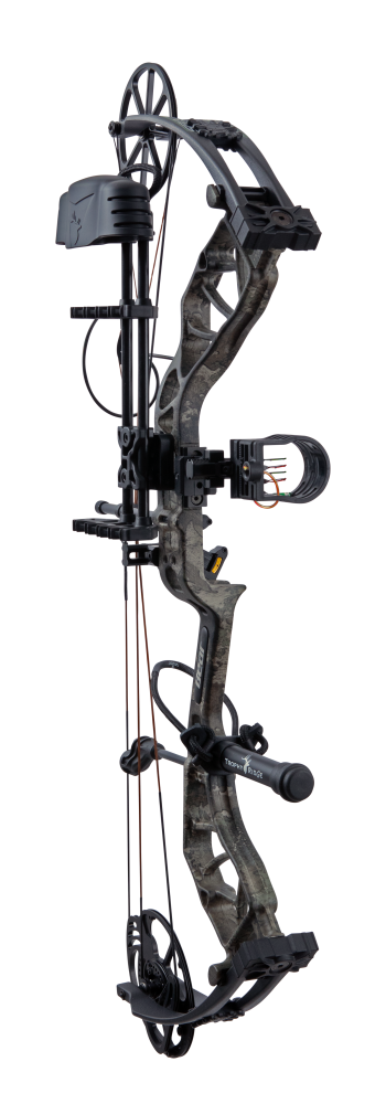 Bear Species XT single cam compound bow with Trophy Ridge Ready-to-Hunt package.