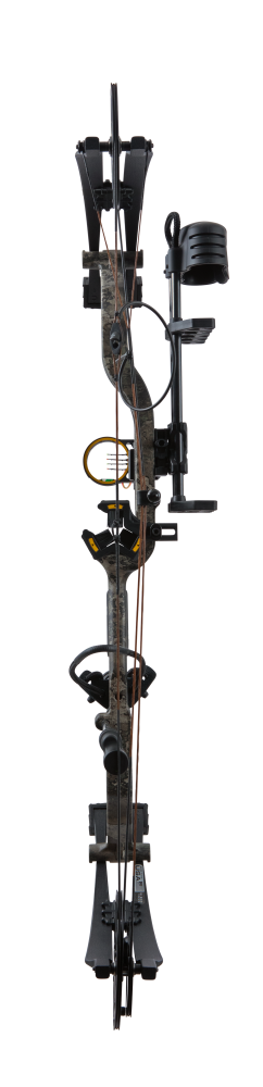 The Bear Archery Species XT single cam compound bow features an adjustable draw length range of 23.5 to 30.5 inches and draw weight options from 45-60 to 55-70 pounds.