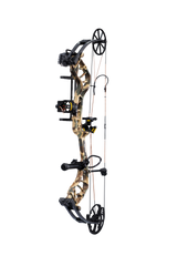 The Bear Archery Species XT single cam compound bow features an adjustable draw length range of 23.5 to 30.5 inches and draw weight options from 45-60 to 55-70 pounds.