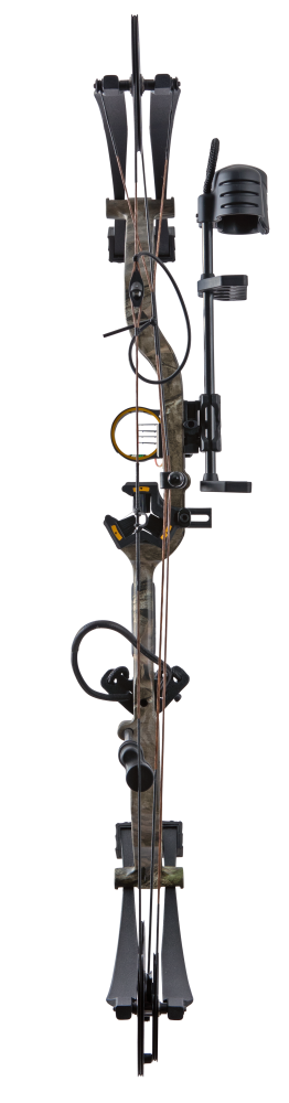 The Bear Archery Species XT single cam compound bow features an adjustable draw length range of 23.5 to 30.5 inches and draw weight options from 45-60 to 55-70 pounds.