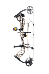 Side view of Bear Species XT RTH single cam bow in color Veil Whitetail.