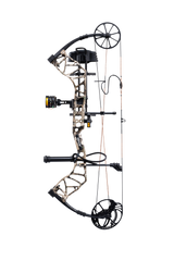 Side view of Bear Species XT RTH single cam bow in color Veil Whitetail.