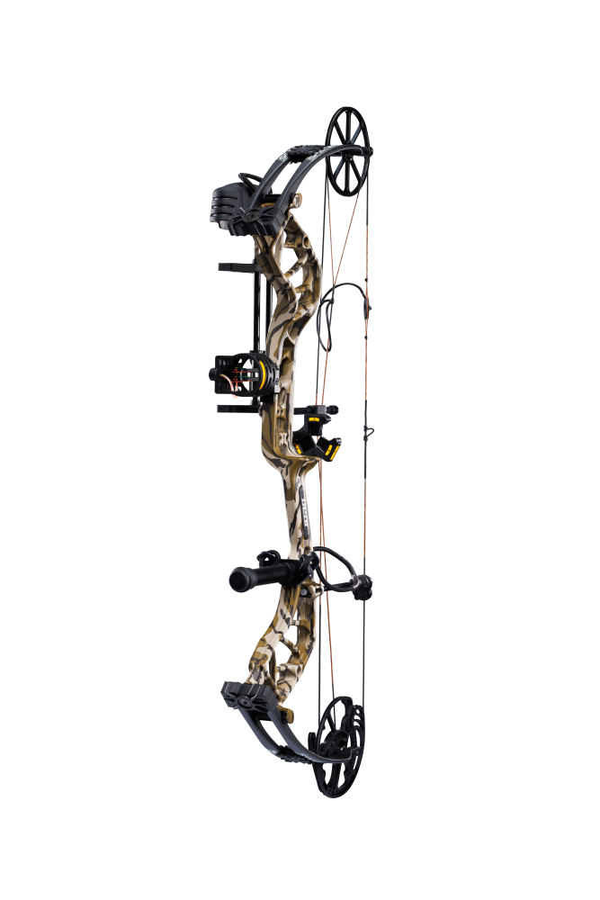 Bear Species XT single cam compound bow with Trophy Ridge Ready-to-Hunt package.