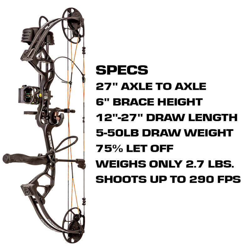 Bear Royale RTH Extra 50 LBS LH Strata Compound Bow - Adult_12