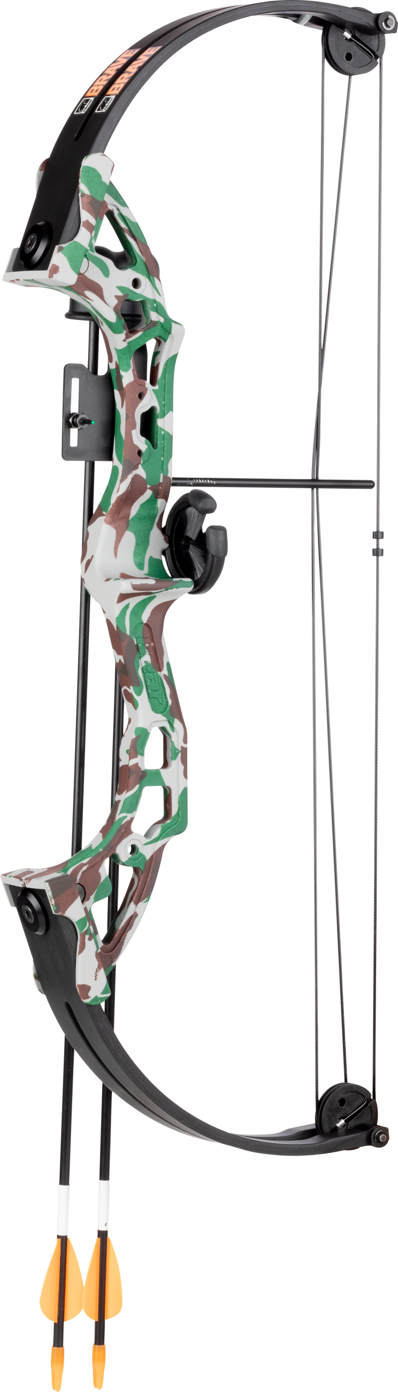 20 lb Black / Camouflage Camo Archery Hunting Recurve Bow Arrows